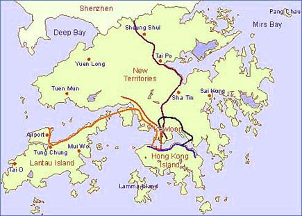 Hong kong Map